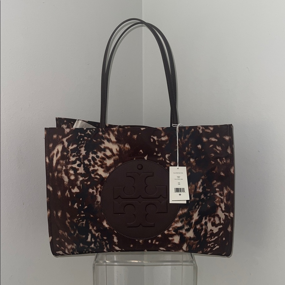 Tory Burch Tortoiseshell/Leopard Pattern Tote Bag… - image 10